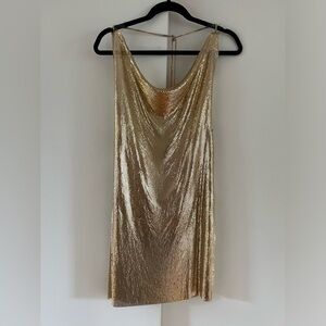Gold Chain-mail Dress
